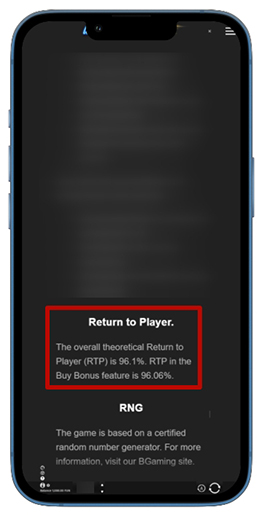 Проверка процента отдачи слота
