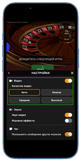 Настройки трансляции